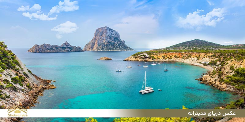عکس دریای مدیترانه