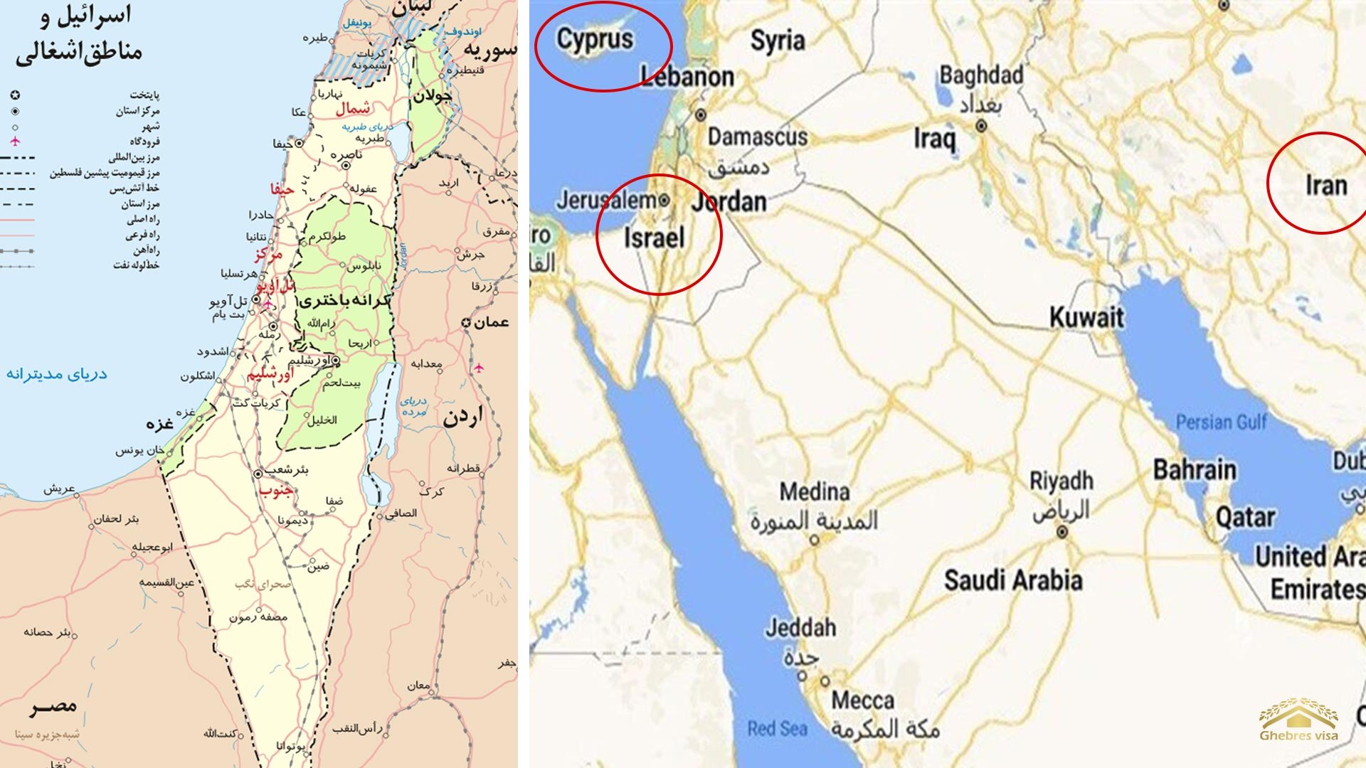 نقشه اسراییل نقشه اسراییل